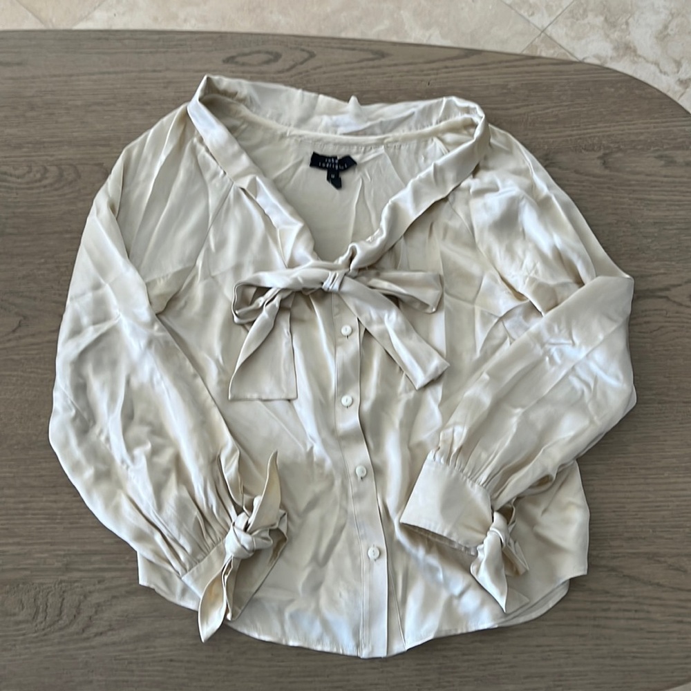Robert Rodriguez silk blouse